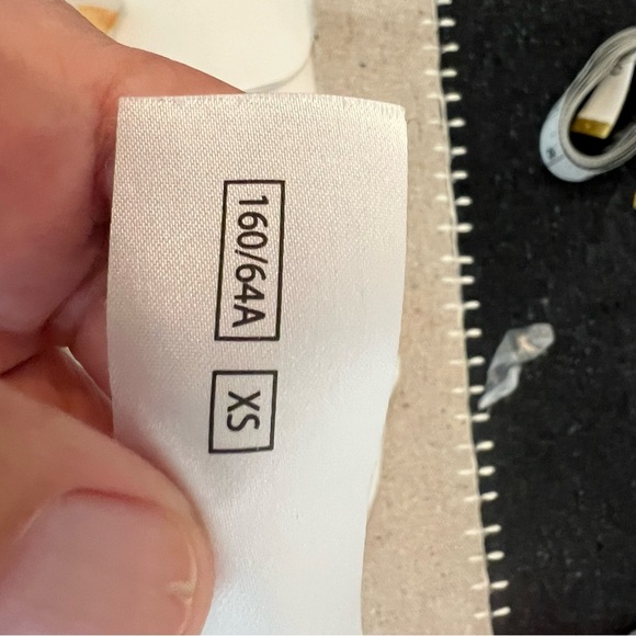 Floral Wrap Halter Dress, size XS, bridal shower, vacation, formal midi dress - Picture 14 of 14